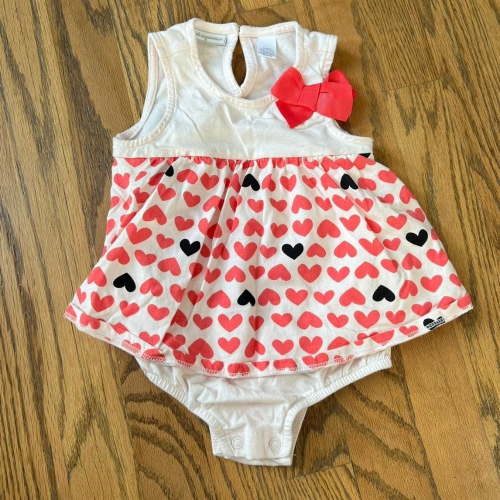 First Impressions Heart Romper
